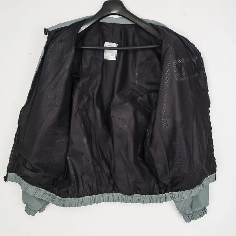UNICOR IPFU Jacket Army Mens Medium Regular‎ Grey Reflective Windbreaker Nylon